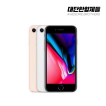 아이폰8 64GB 공기계 중고폰 자급제 A1905 책임환불제, 가성비 좋은 A급, 256GB, 실버