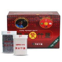 개암죽염 휴대용 자죽염 혼합(분말 알갱이) 15g 10개 세트, 1box, 150g