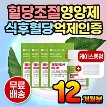 바나바잎 추출물 코로솔산 비타민 아연 약 12개월분 보조제 영양제 BANABA 높은혈당관리 공복혈당낮추기 공복혈당 혈당수치 혈당컷팅제 혈당케어 혈당건강 당질컷팅제 당조절 당관리