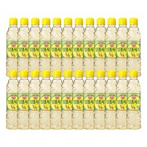 [오뚜기] 양조 식초 PET 500ml 24개, 상세 설명 참조, 꿀도매꿀소매 본상품선택