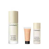 맥 하이퍼 리얼 세러마이저 30ml +NEW 스튜디오 래디언스 파운데이션 N12 5ml 클렌징 오일 15ml 디럭스 샘플 증정 3종 세트 100%정품 156623, 세럼