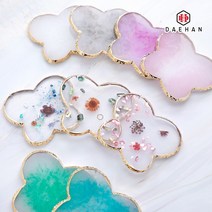 나비 트레이 촬영 감성 홈카페 소품 COS-11, 06_마블 그린 COS-11