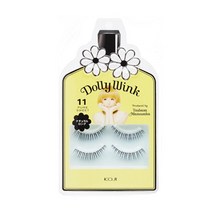 일본산 코지 KOJI 돌리 윙크 Dolly Wink 인조 속눈썹 No.1-35 한 쌍, 1개, 11-퓨어 스위트