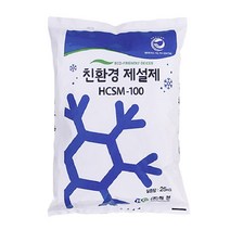 리플러스 국산 친환경 제설제 25kg, 1포
