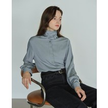 켈리도나휴 실키 타이 블라우스