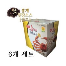 홍게 맛간장소스 골드 1.8L 6개 조미간장소스 홍게간장소스