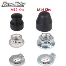 전동자전거 접이식전기자전거 여성용전기자전거 전기 자전거 e용 M12 / M14 나사 너트-자전거 모터, 02 M12 rear, 한개옵션1