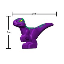 중국레고 공룡 세계 부품 빌딩 블록 티라노 사우루스 렉스 Velociraptor Pterosaur Stegosaurus Ankylosaur, 47 Baby H