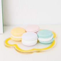 꼬마 마카롱 디저트 석고방향제 만들기 DIY 키트(1인용)