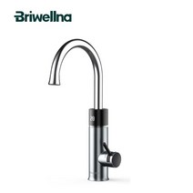 미니 가정용 먹는 생수 온수디스펜서 냉온수기 생수통 정수기Briwellna 220V 전기 인스턴트 온수기 2 in 1, 01 Silver_01 EU