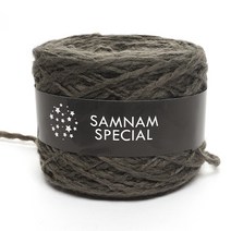 삼남뜨개실 베이직울 100g 울실 슬라브사 울혼방실 겨울실 의류실 소품실, 01 브라운 슬라브