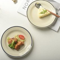 수입 유럽풍 예쁜 세라믹 그릇 접시 모음 크림 영국 남대문 명품 무자기 아울렛 폴란드 구절판 쓰임 일본 브랜드 분식집 매장 프랑스 레트로 사기, 단일사이즈, BF