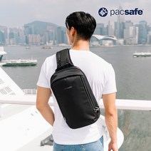 팩세이프 바이브 325 소매치기 도난방지 RFID 차단 유럽 여행용 힙색 크로스백 슬링백