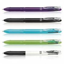 클립온슬림 소프트 3C 3색 다색펜 제브라, 라이트그린