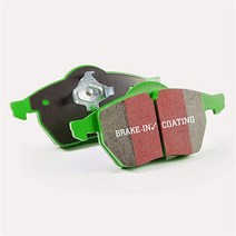 EBC 브레이크 DP6993 6000 시리즈 Greenstuff 트럭 및 SUV 브레이크 패드, 단일옵션, 단일옵션