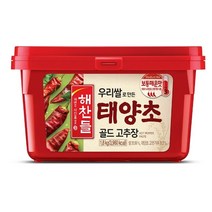 해찬들 태양초 골드 고추장, 1.8kg, 2개