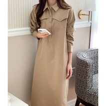 [벨롯] 에일 셔츠 원피스