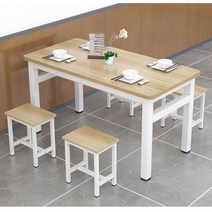 미술학원책상 학원책상 스터디카페책상 1인용 6인용, 둥근모서리120x80x75싱글테이블