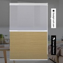 허니콤블라인드 더블 블라인드 블랙 아웃 낮과 밤 소음 감소 창 커튼 거실 침실 측정