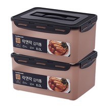락앤락 뉴 김치통 정석 핑크, 2개, 8L