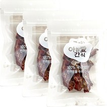 아침애 강아지 수제간식 3개세트 특가전, 3개, 오리 목뼈껌(중)80g