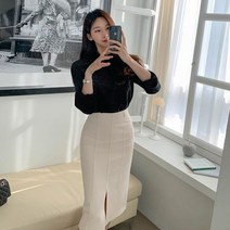 악녀일기 워를 H 스커트 벨트set S L