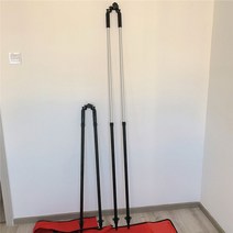 프리즘 폴 속 니콘 사우스 토탈 스테이션 GNSS 용 블랙 썸 릴리스 양각대 측량, 한개옵션1, 02 2PCS