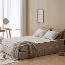 한샘 순수순면 4면 밴딩 패드 S 오트밀