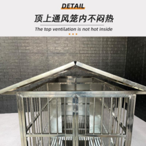 야외개집 스테인리스강아지 우리 중대형 견사 금모코기 변목개집 실외방우태개-11688, 옵션10, 304 두께 19각 튜브 9.5 원형 튜브(스틸 트