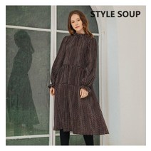 [SOUP] [숲] 프릴넥 롱원피스(SX9OPF3)