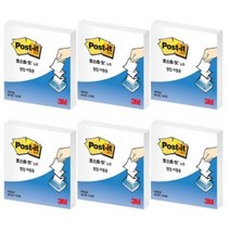 포스트잇 노트 팝업 리필용 KR330, 화이트, 6개