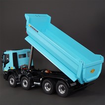 rc트럭 1/14 IVECO RC 유압 덤프 트럭 8x4, [01] With Sound Light, 01 With Sound Light