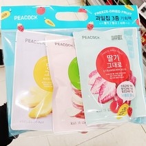 피코크 과일칩 3종 기획팩 38g, 단품, 단품