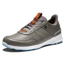 FootJoy 남성용 Stratos 이전 시즌 스타일 골프화 회색.