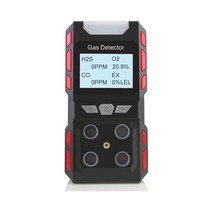 가스 누설 감지기 누출 측정기 탐지기 휴대용 경보기 캠핑용 가정용 4 Gas Monitor Multi Gas Detector Sound Light Shock Meter Tester, 우리를