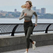 614430 안다르 컴포트 핏 NZ 크롭 집업 ALFJK07