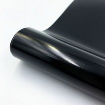 광택 솔리드 컬러 자체 접착 PVC 비닐 컵 스티커 벽 자동차 레터링 공예 DIY 필름 1 롤, 30x25cm, black