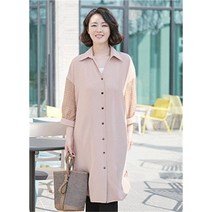조이마담 조이마담 T50873 펀칭소매 롱 블라우스 중년여성의류 (8289358)