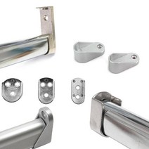 옷걸이봉 소켓 U형 타원형 옵션선택, 선택09.옷봉고정U소켓/25파이