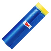 3M 커버링테이프 페인트 도색공사 건축용 비닐 보양테이프(파랑) 1500mm 낱개, 파랑1500mm×1개