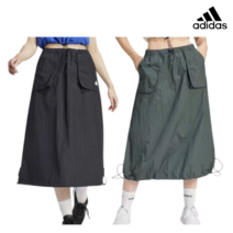 [백화점판] 아디다스 롱 스커트 여성용 카고 바스락 스트링 데일리 아웃도어 치마