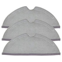 로봇청소기 진공 mop cloth for mijia 1c 2c 1tdreme f9 d9 물티슈 rags accessories xiomi mi 걸레 청소기 교체 부품, 3pcs 걸레 천