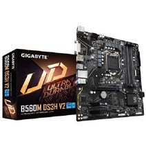 기가바이트 B660M DS3H DDR4 (B660/ 인텔/LGA 1700/ 마이크로 ATX/ DDR4/ 듀얼 M.2/ PCIe 4.0/ USB 3.2 Gen2 Type-C/ 2.5, 묶음, B560, B560M DS3H V2