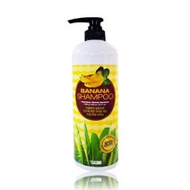 카미타쿠미 바나나 샴푸 1000ml 천연계면활성제, 1개