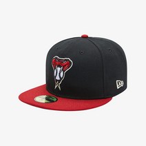 [백화점매장 정품출고] 뉴에라 야구모자 볼캡MLB 어센틱 애리조나 다이아몬드백스 얼트2 블랙70356360