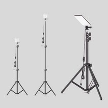 마니 LED 캠핑등 USB 스탠드 차박 랜턴 조명, 자바라타입 - 화이트