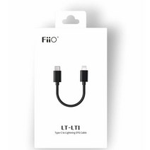 FIIO lt-lt1 번개 to type-c otg 데이터 케이블 ios 장치 연결 usb dac amp btr5 btr3k q3 q5s k9 lotoo paw s1 디코딩