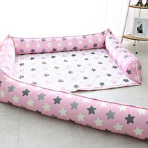 굿몽 별사탕 세미마이크로 유아침대 범퍼쿠션, SS(35x100)