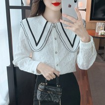 타카라 긴팔 셔츠 여 봄 양기 가디건 프렌치 무드 패션 상의