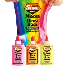 쁠루모 네온 슬라임베이스 6종, 네온오렌지, 1개